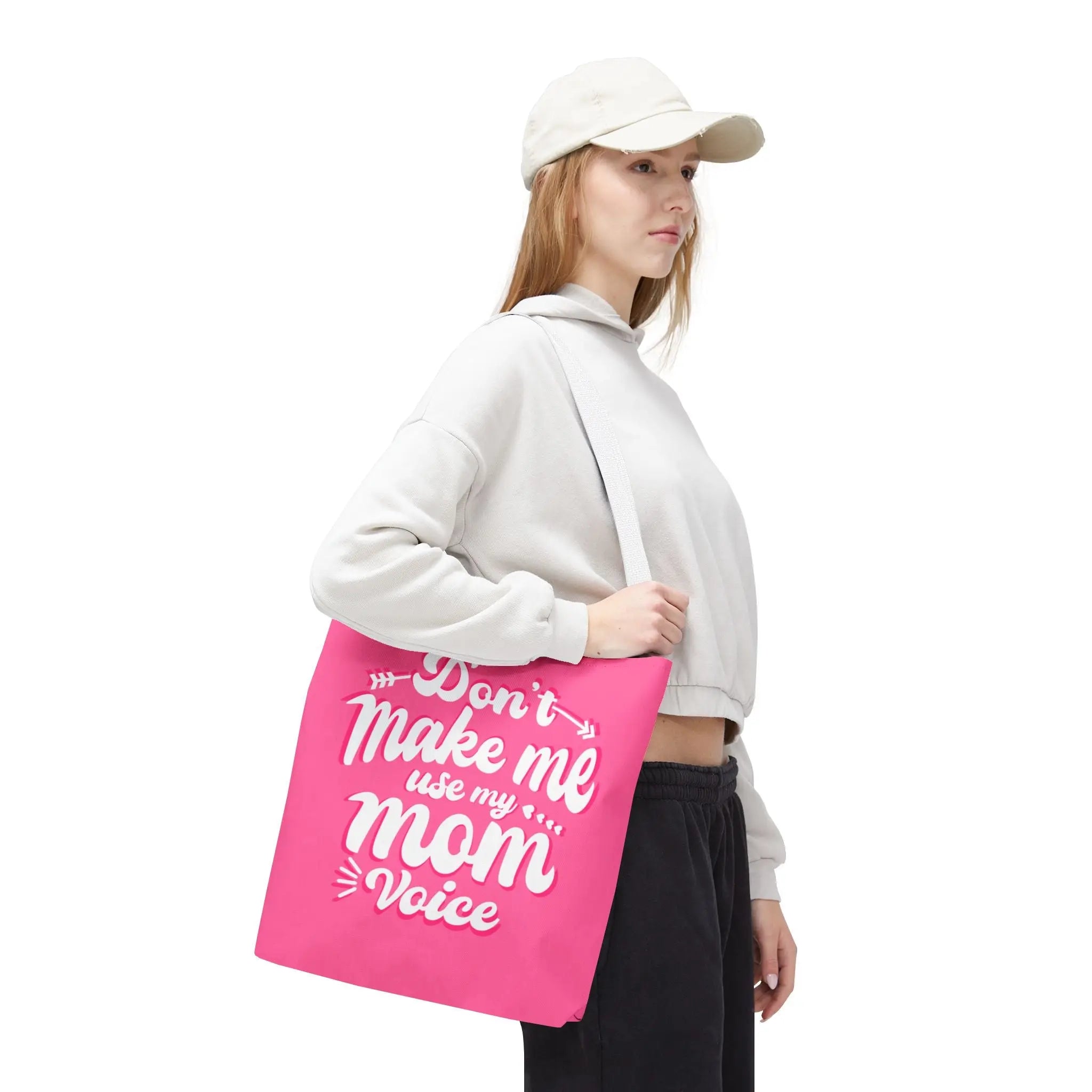 Don’t Make Me Use My Mom Voice | Mix & Match Fun-Flirty Lovers’ Totes