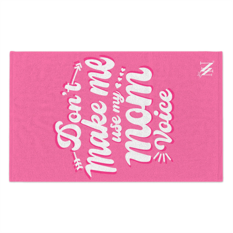 Don’t Make Me Use My Mom Voice | Mix & Match Soft Fun-Flirty Lovers’ Towels