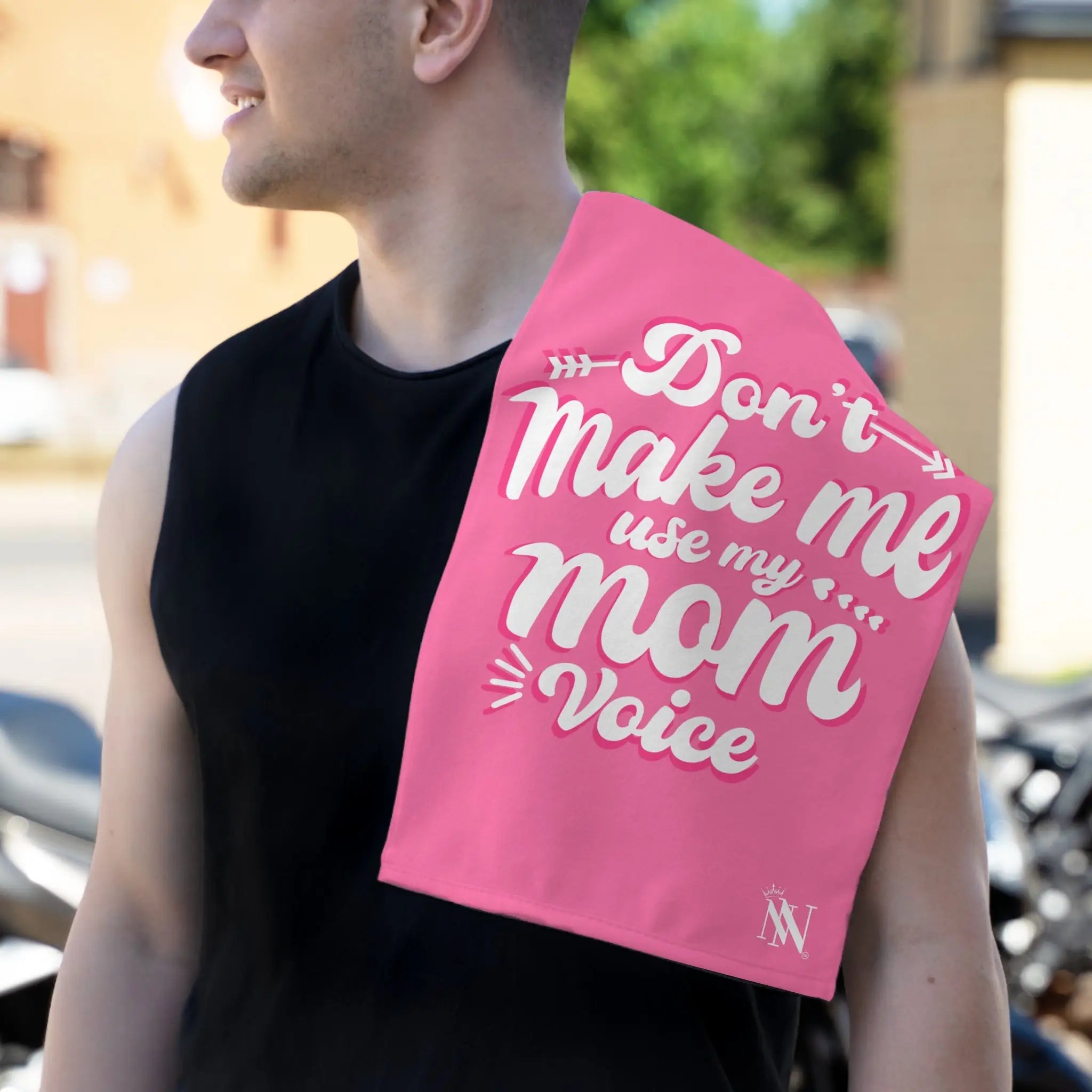 Don’t Make Me Use My Mom Voice | Mix & Match Soft Fun-Flirty Lovers’ Towels