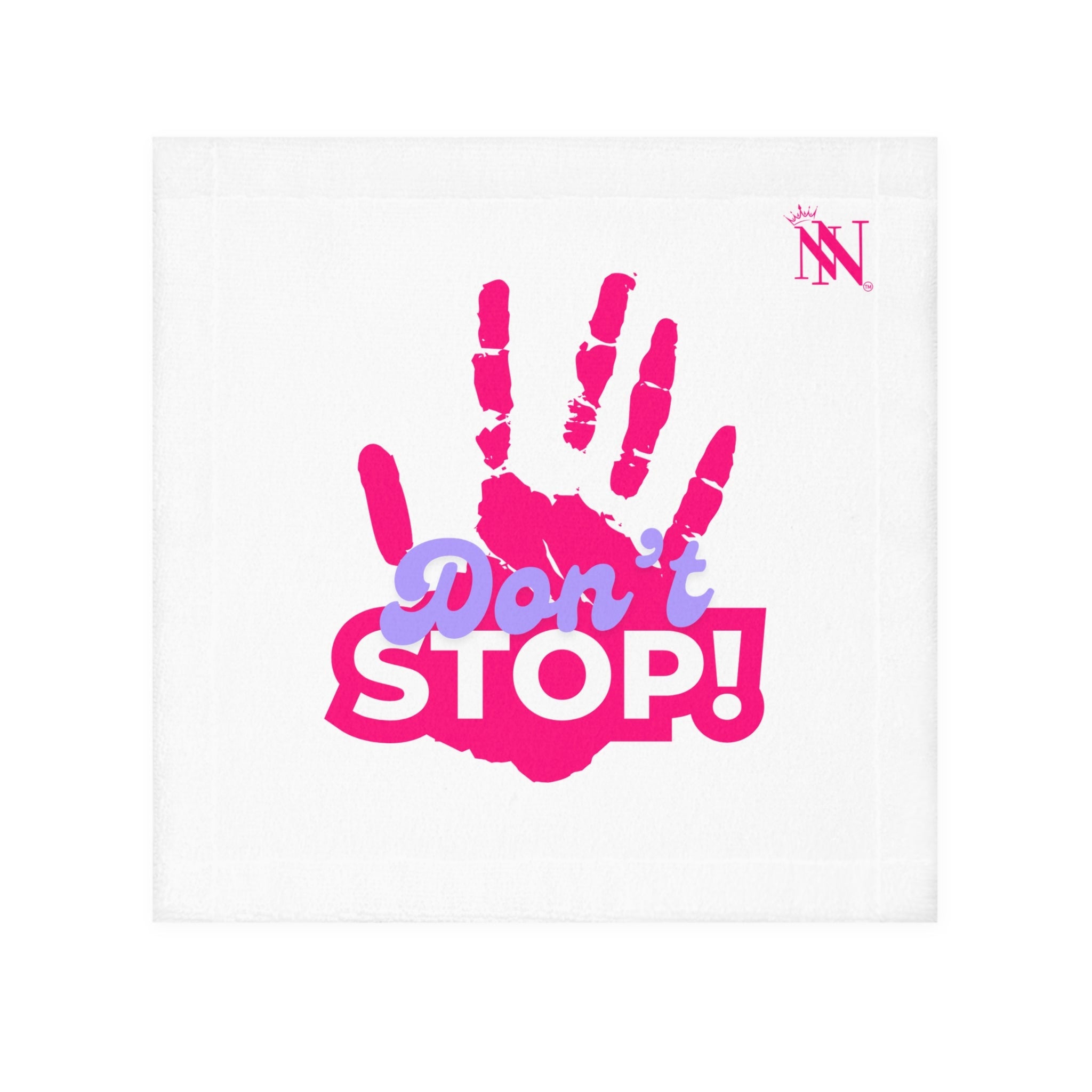 Don’t Stop! Handprint | Mix & Match Lils’ Fun-Flirty Lovers’ Towels