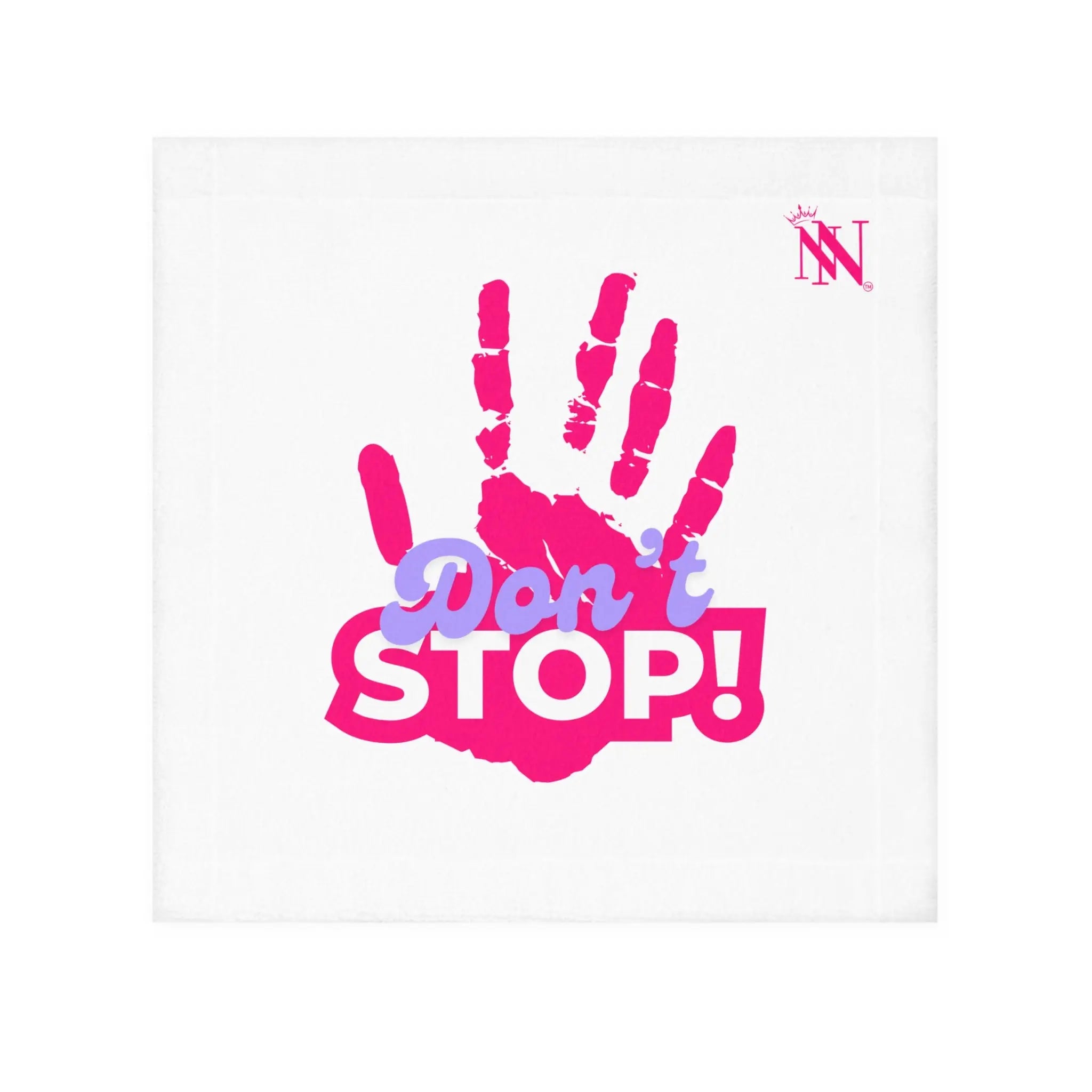 Don’t Stop! Handprint | Mix & Match Lils’ Fun-Flirty Lovers’ Towels