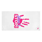 Don’t Stop! Handprint | Mix & Match Naughty XL Fun-Flirty Lovers’ Towels