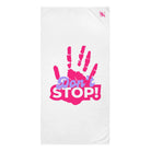 Don’t Stop! Handprint | Mix & Match Naughty XL Fun-Flirty Lovers’ Towels