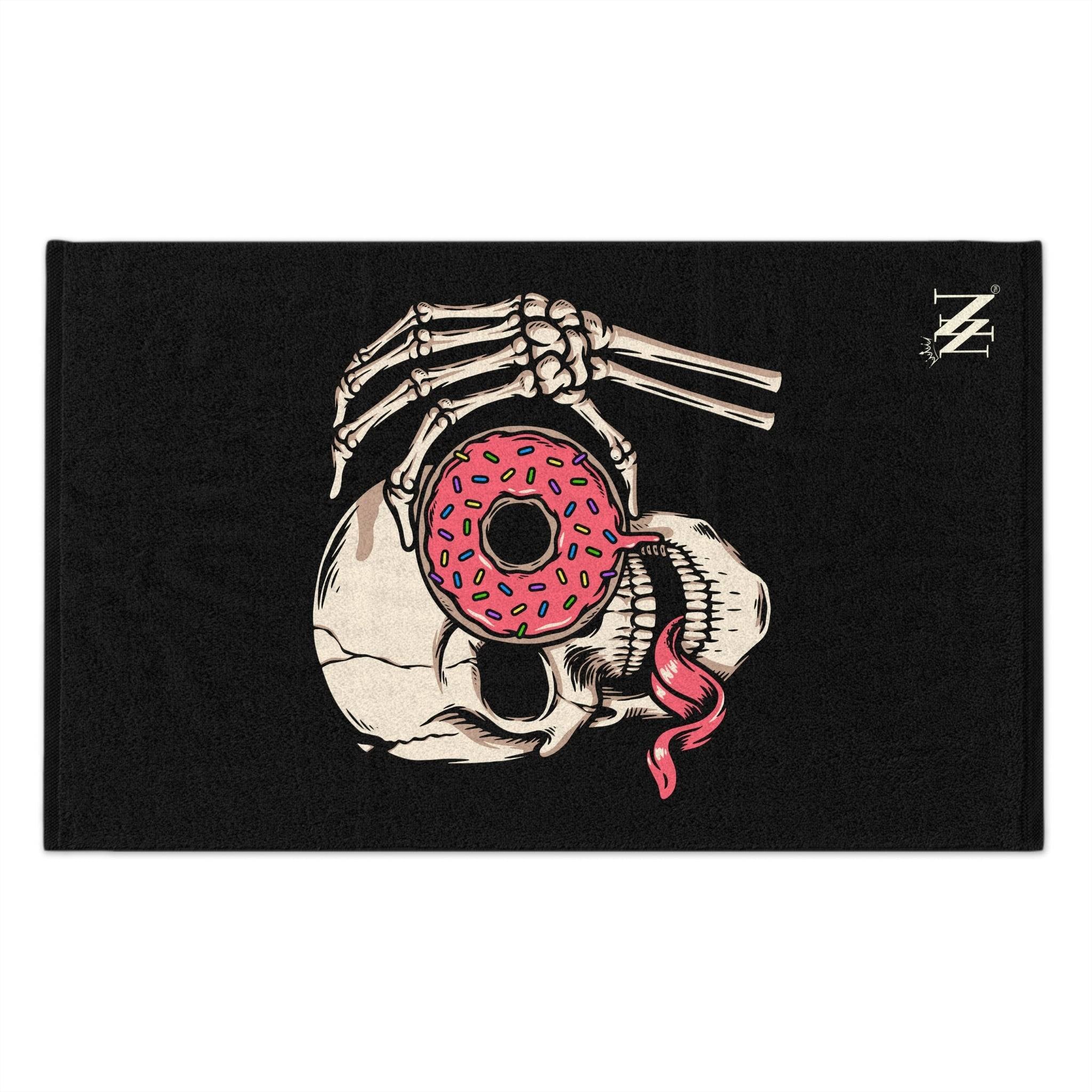 Donut Licker Black Mix & Match Soft Sex Towels | Flirty Lovers’ Gifts