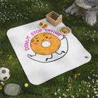 Donut Stop Trying | Mix Match Fun-Flirty Lovers’ Water-Resistant Blankets