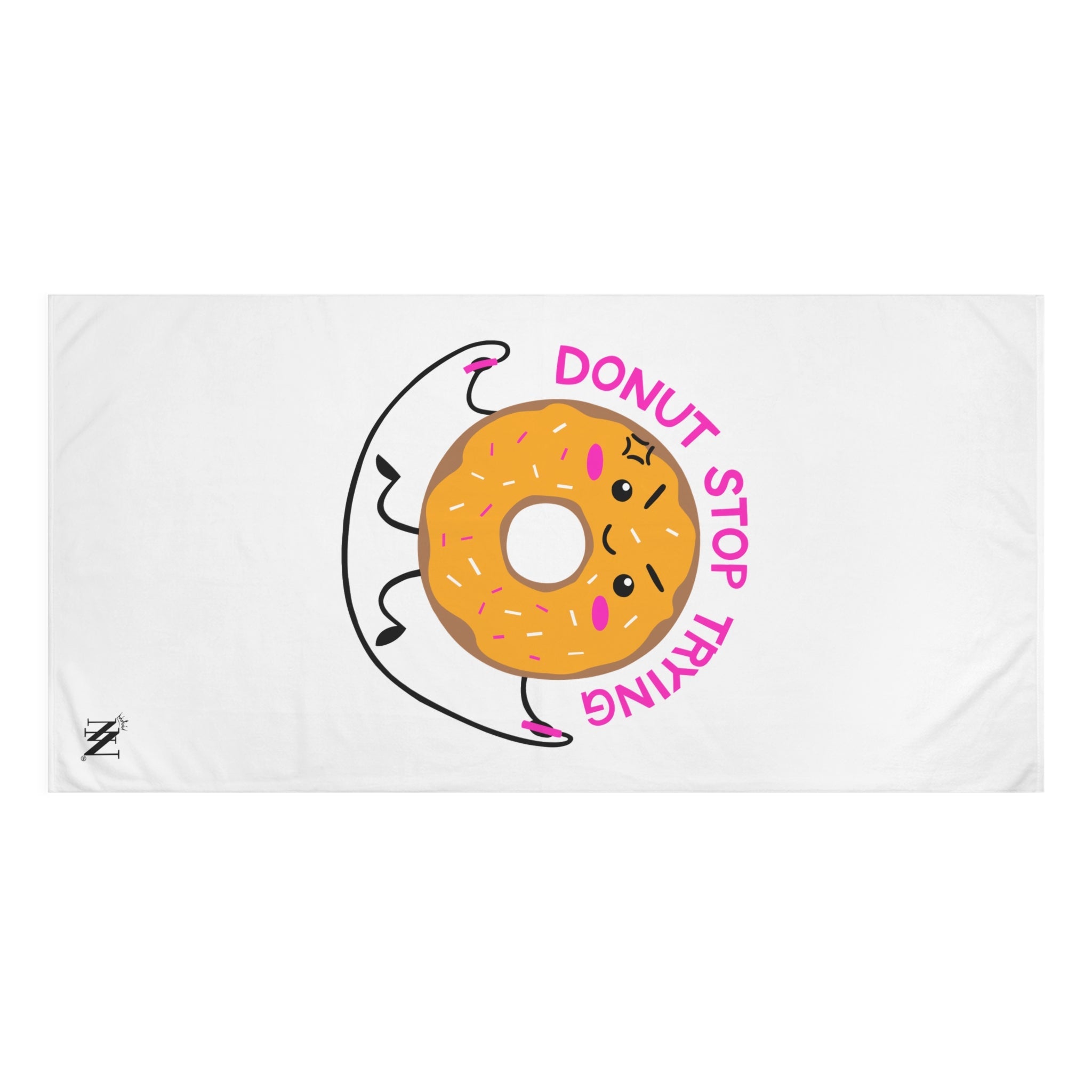 Donut Stop Trying | Mix & Match Naughty XL Fun-Flirty Lovers’ Towels
