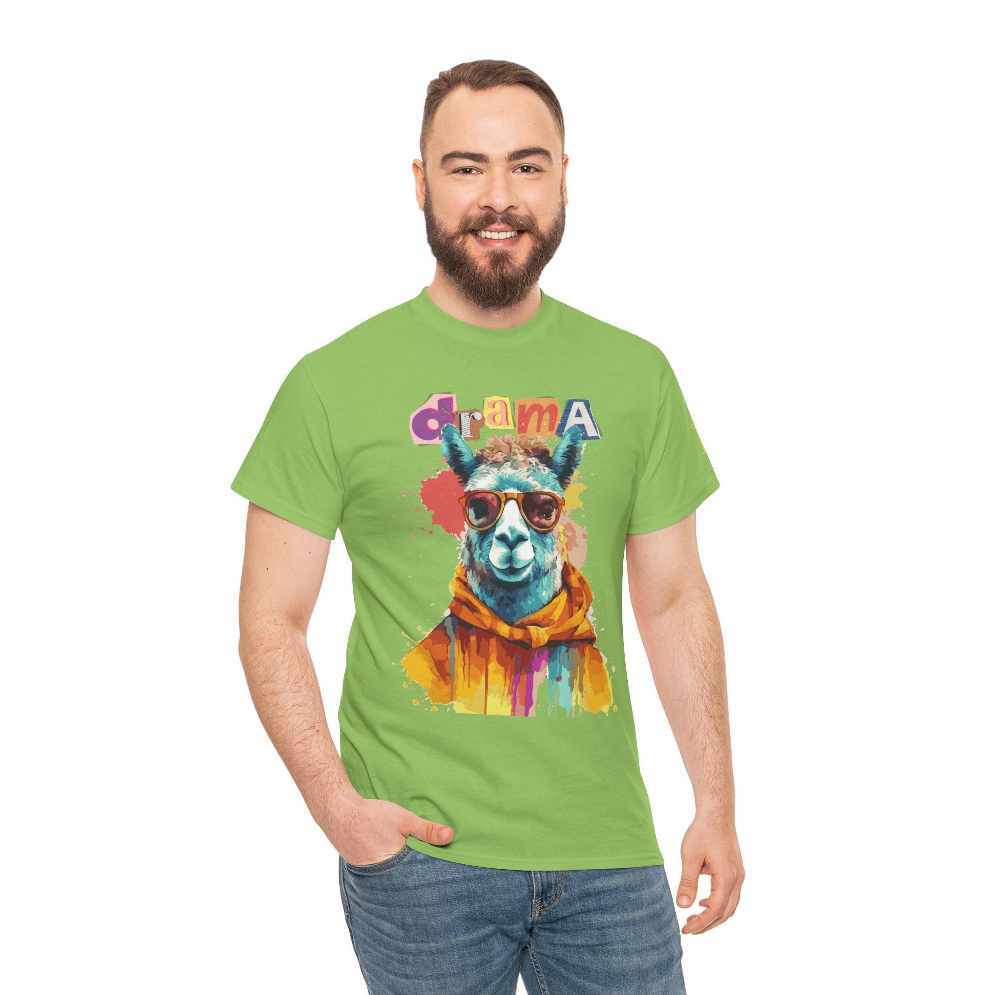 Drama Llama | Mix & Match 100% Cotton Unisex Fun-Flirty Lovers’ Tees