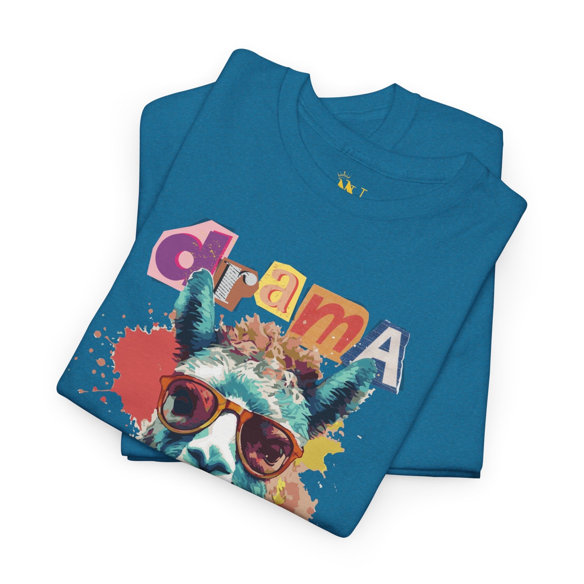 Drama Llama | Mix & Match 100% Cotton Unisex Fun-Flirty Lovers’ Tees