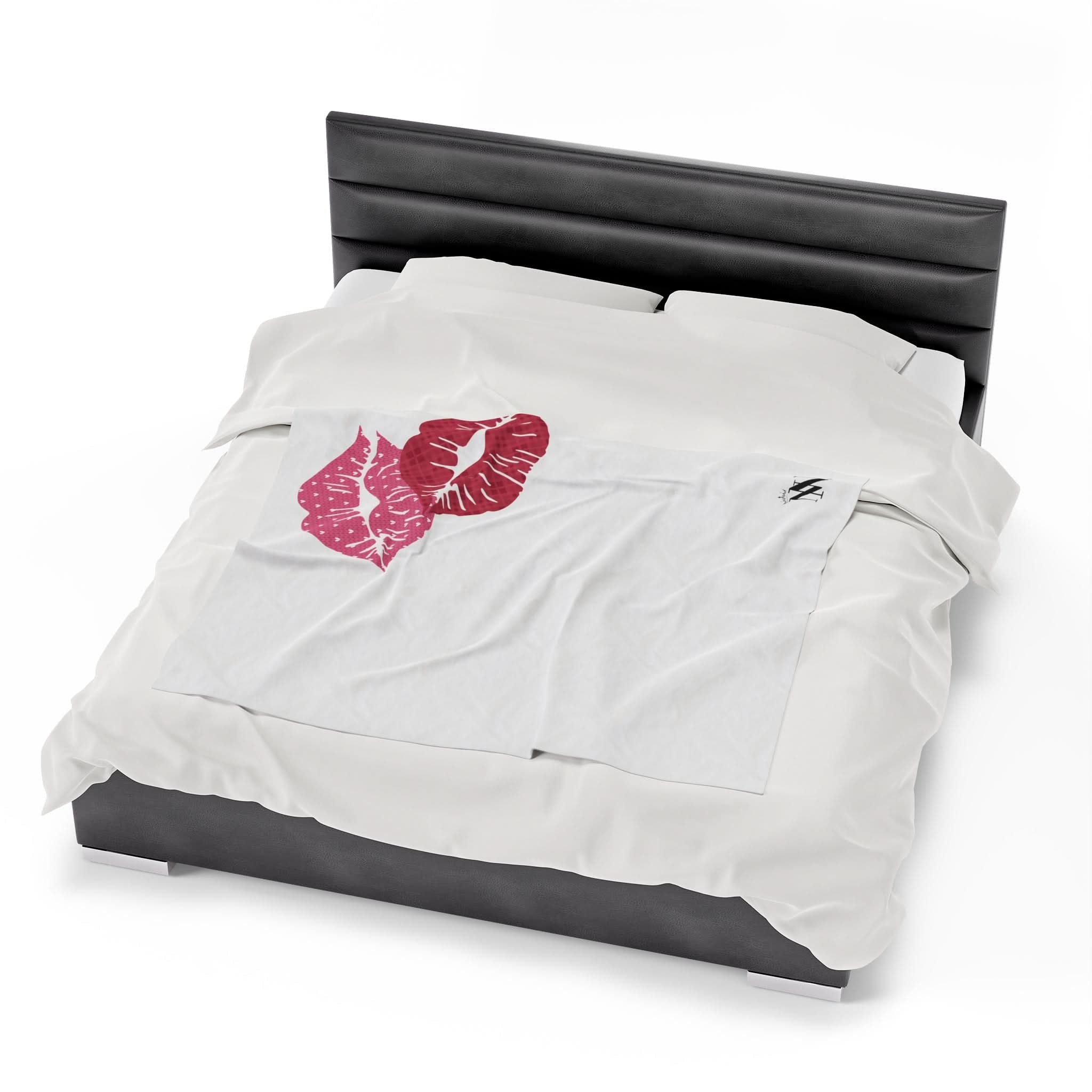 Dramatic Pink Lips | Mix & Match Fun-Flirty Lovers’ Blankets