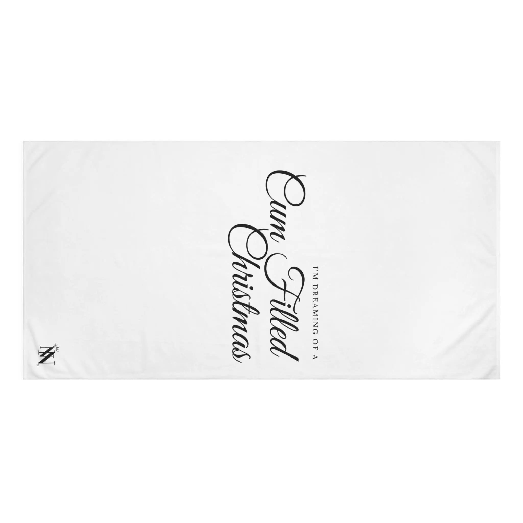 Dreaming of a Cum Filled Christmas | Mix & Match Naughty XL Fun-Flirty Lovers’ Towels