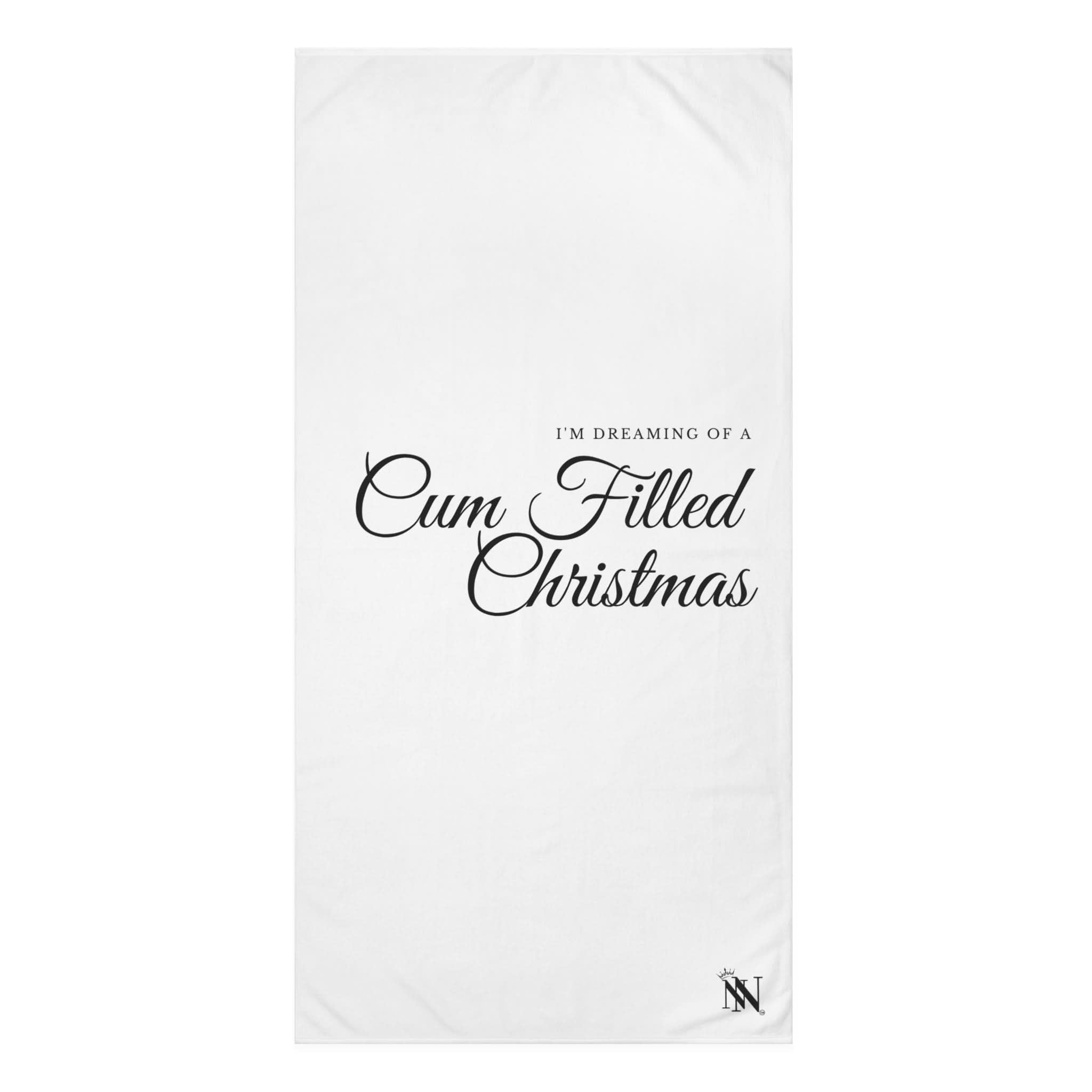 Dreaming of a Cum Filled Christmas | Mix & Match Naughty XL Fun-Flirty Lovers’ Towels