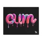 Dripping Cum Black | Mix & Match Playful Fun-Flirty Lovers’ Toy Mats