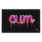 Dripping Cum Black Mix & Match Soft Sex Towels | Flirty Lovers’ Gifts