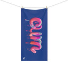 Dripping Cum Blue | Mix & Match XL Fun-Flirty Lovers’ Towels