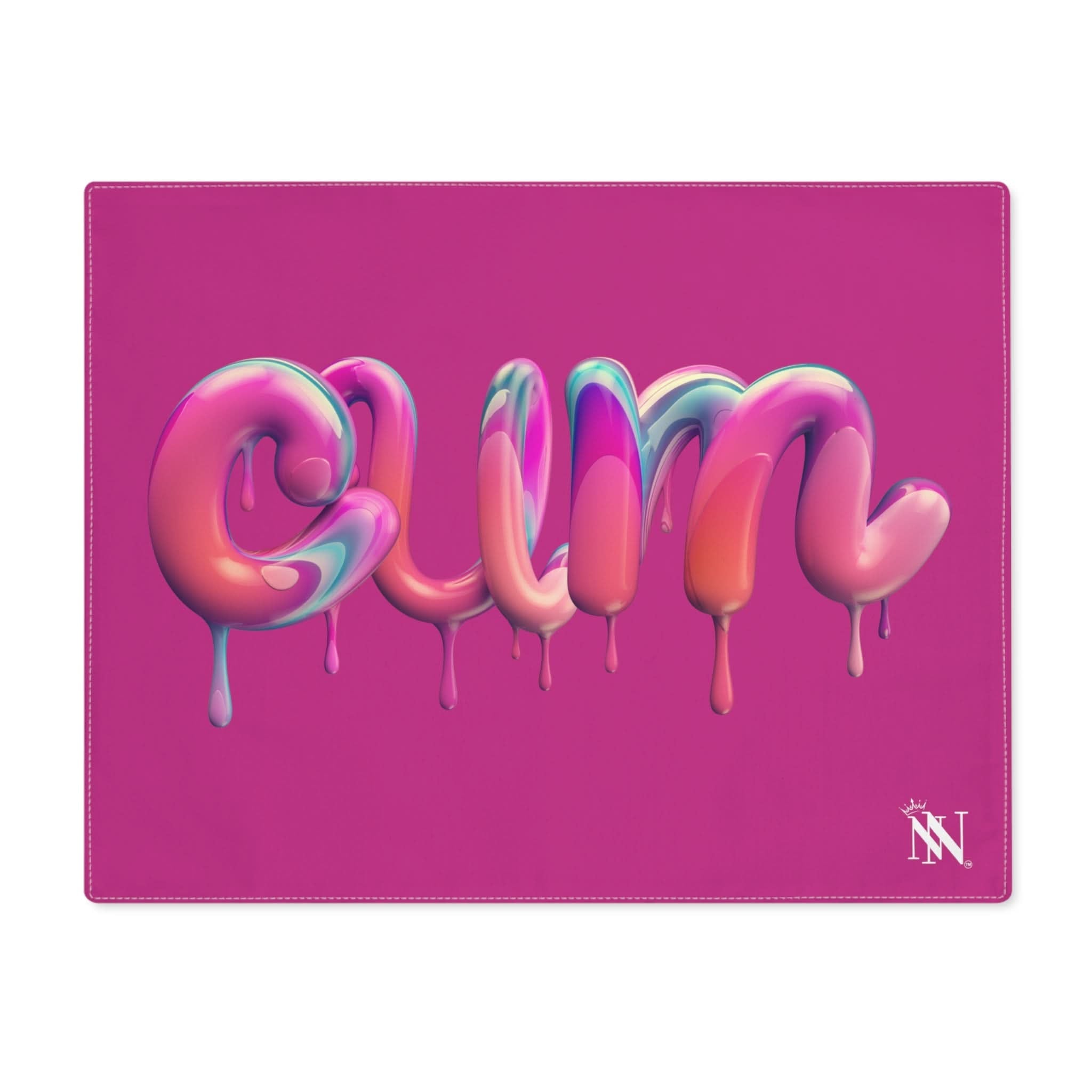 Dripping Cum Fuscia | Mix & Match Playful Fun-Flirty Lovers’ Toy Mats
