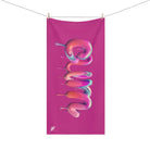 Dripping Cum Fuscia | Mix & Match XL Fun-Flirty Lovers’ Towels