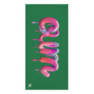 Dripping Cum Green | Mix & Match XL Fun-Flirty Lovers’ Towels