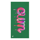 Dripping Cum Green | Mix & Match XL Fun-Flirty Lovers’ Towels