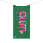 Dripping Cum Green | Mix & Match XL Fun-Flirty Lovers’ Towels