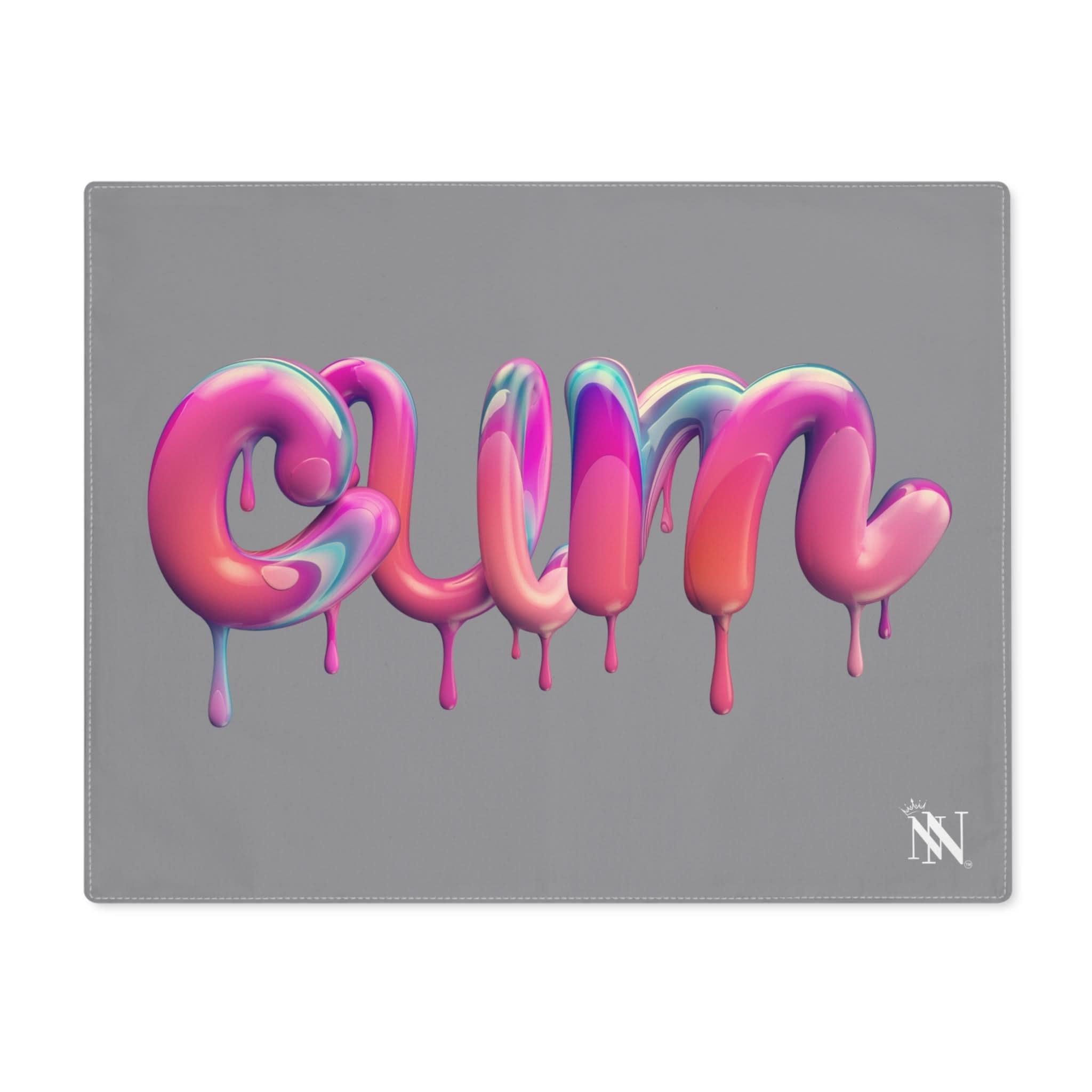 Dripping Cum Grey | Mix & Match Playful Fun-Flirty Lovers’ Toy Mats