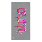 Dripping Cum Grey | Mix & Match XL Fun-Flirty Lovers’ Towels