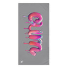 Dripping Cum Grey | Mix & Match XL Fun-Flirty Lovers’ Towels
