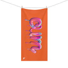 Dripping Cum Orange | Mix & Match XL Fun-Flirty Lovers’ Towels