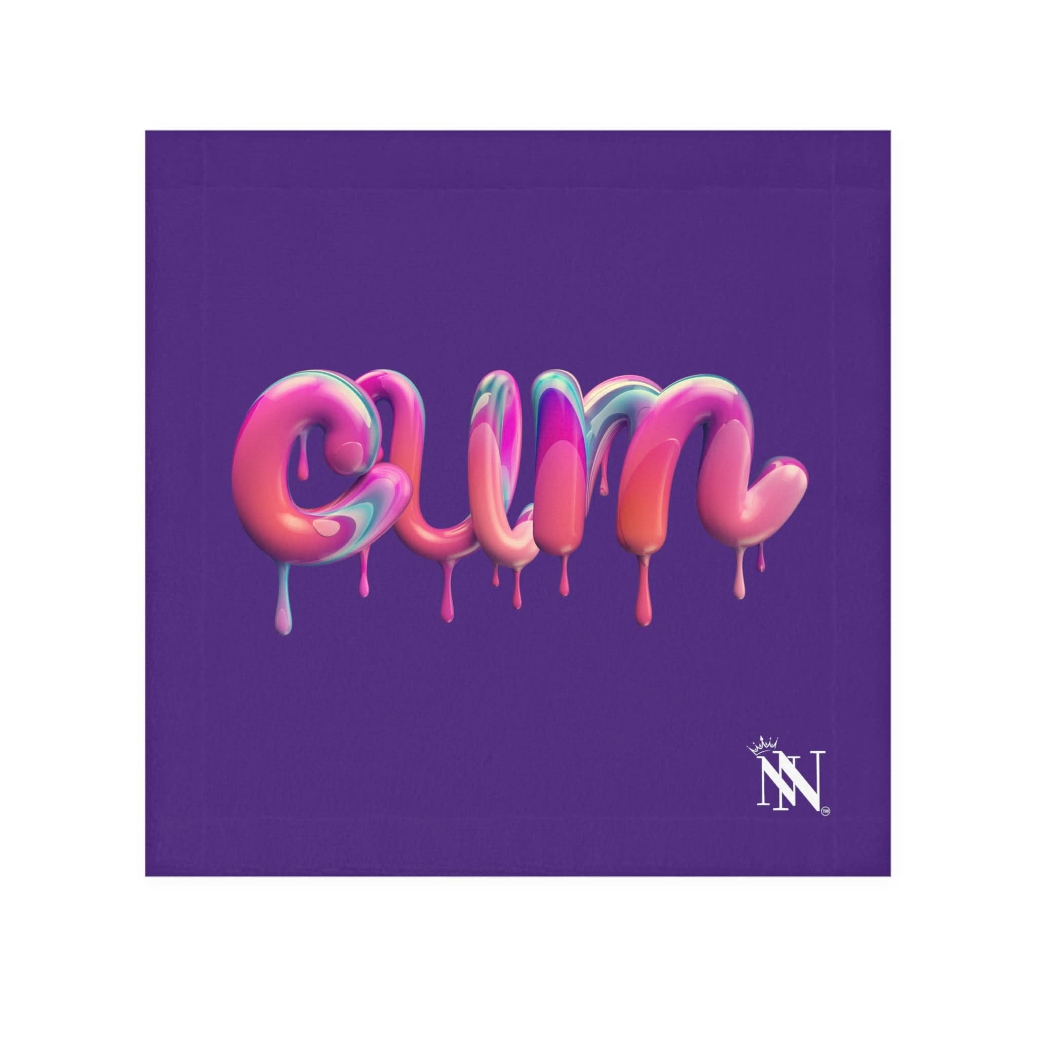 Dripping Cum Purple | Mix & Match Lils’ Fun-Flirty Lovers’ Towels