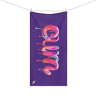 Dripping Cum Purple | Mix & Match XL Fun-Flirty Lovers’ Towels