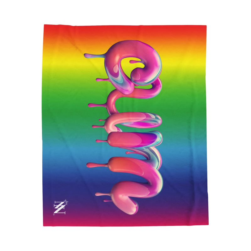 Dripping Cum Rainbow | Mix & Match Fun-Flirty Lovers’ Blankets
