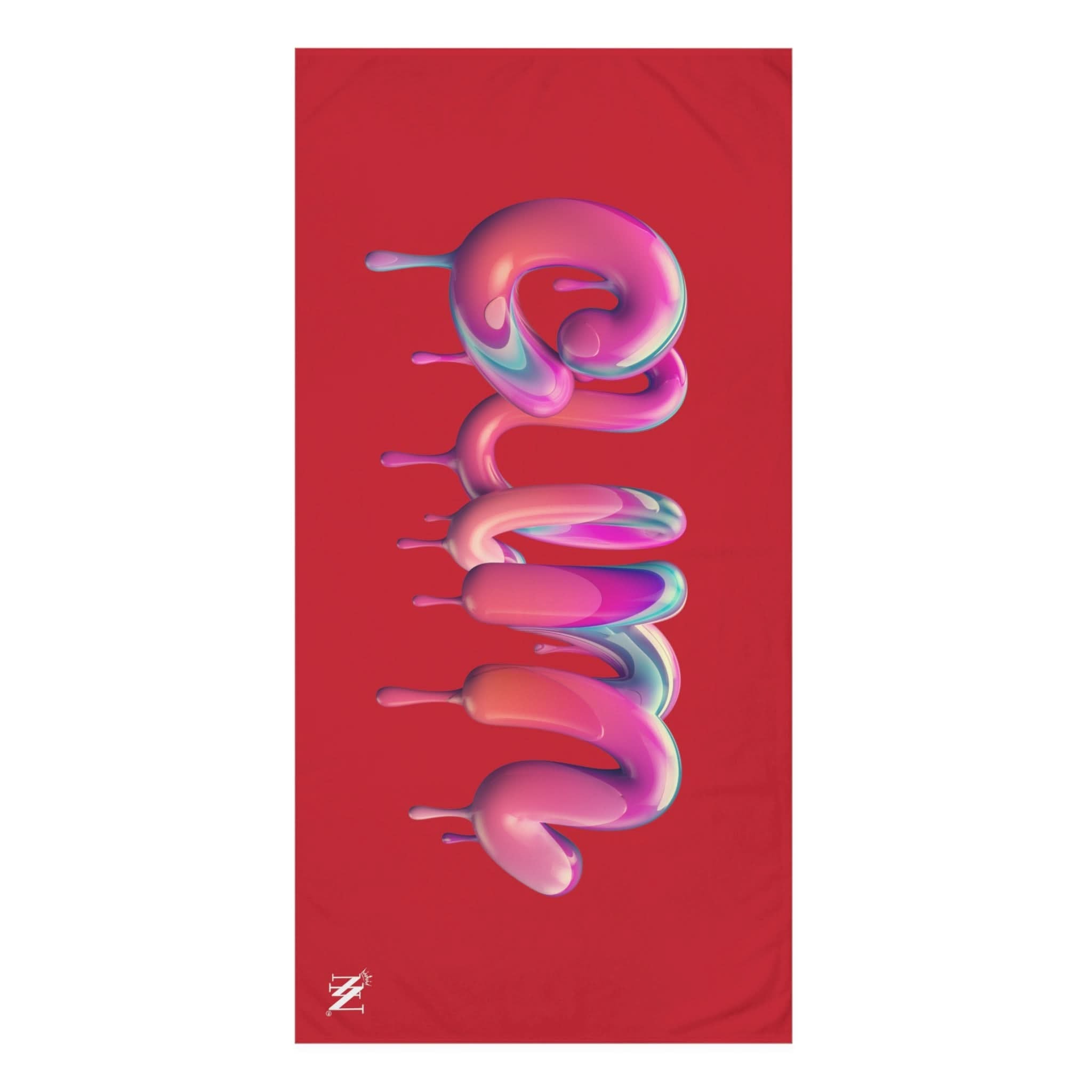 Dripping Cum Red | Mix & Match XL Fun-Flirty Lovers’ Towels