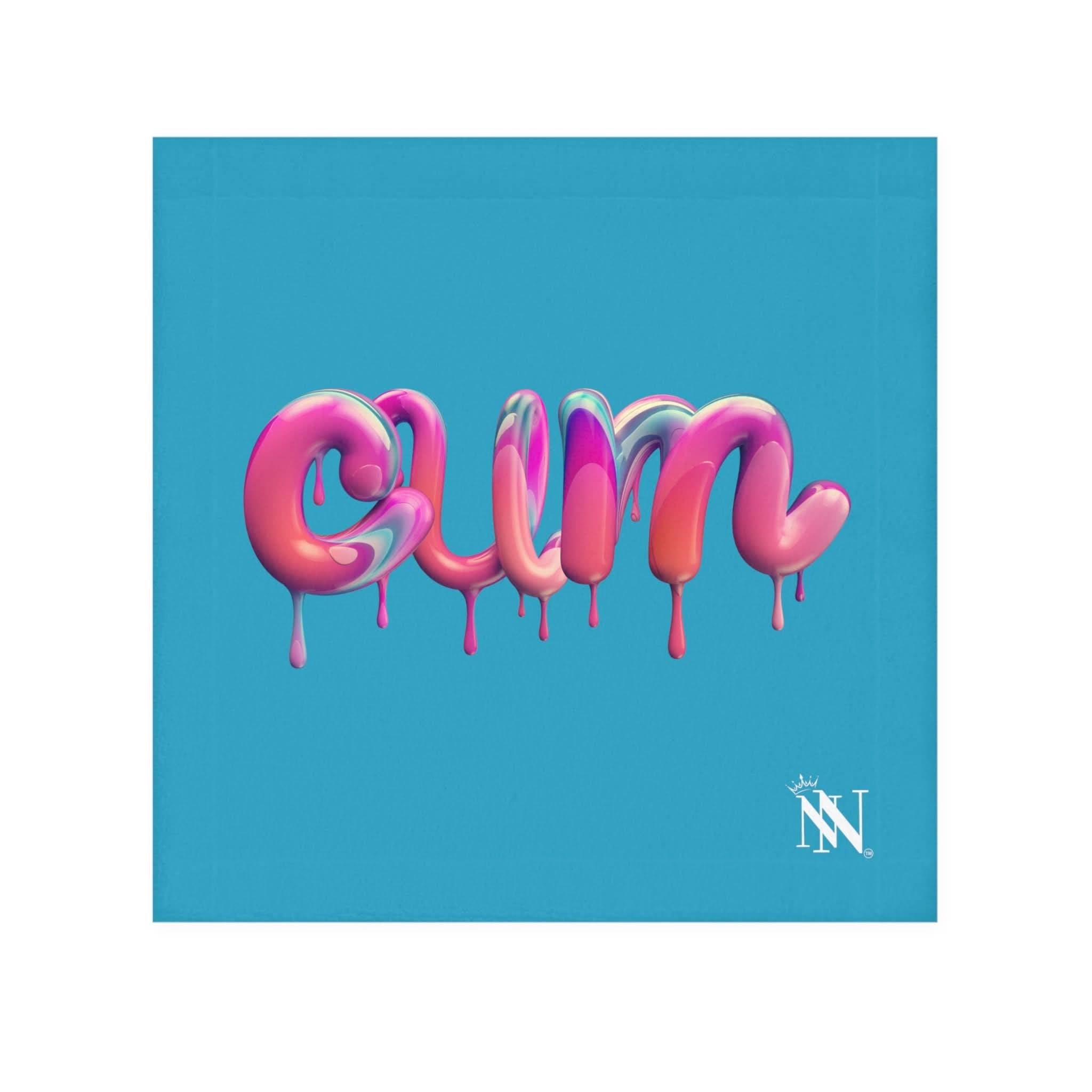 Dripping Cum Teal | Mix & Match Lils’ Fun-Flirty Lovers’ Towels