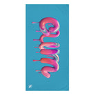 Dripping Cum Teal | Mix & Match XL Fun-Flirty Lovers’ Towels