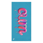 Dripping Cum Teal | Mix & Match XL Fun-Flirty Lovers’ Towels
