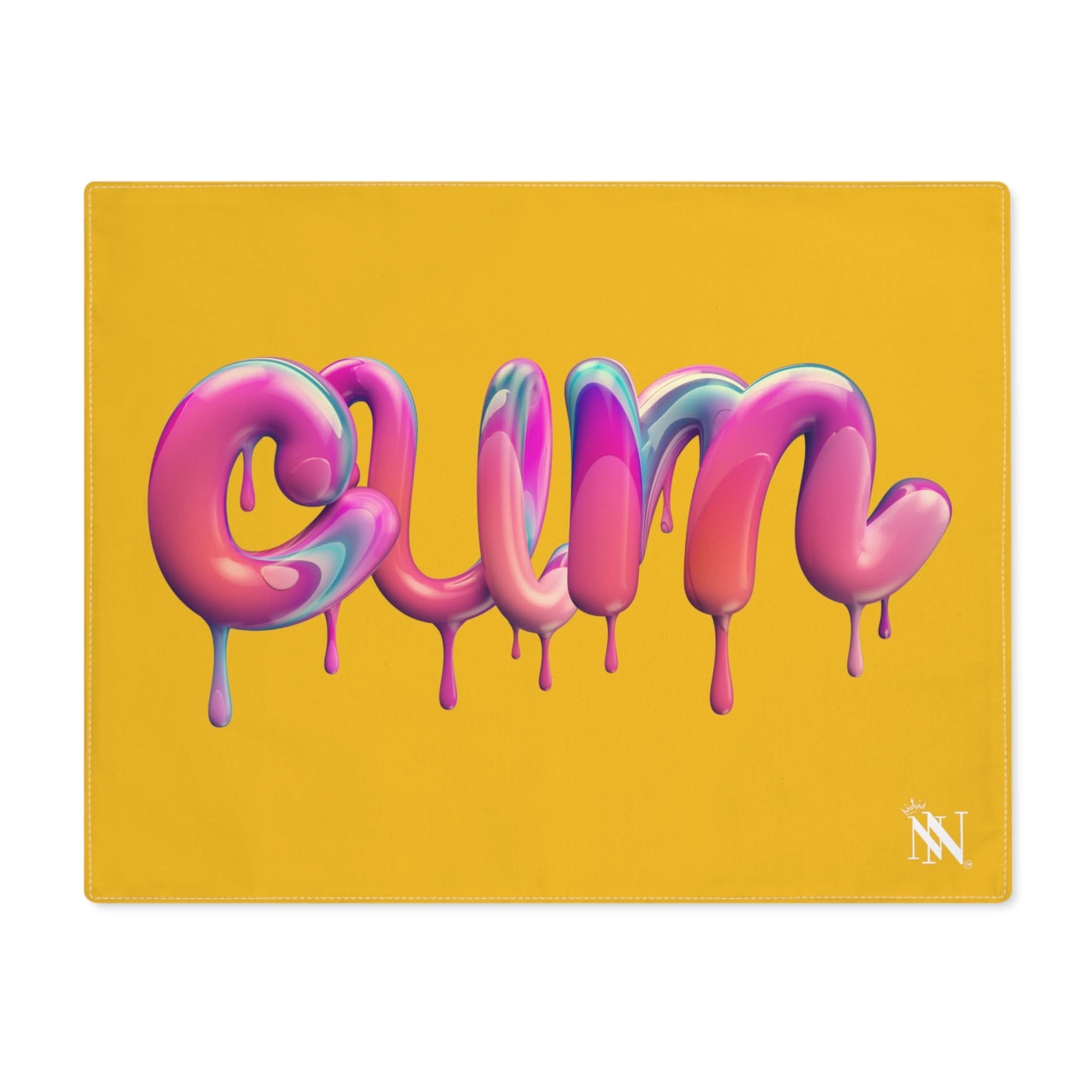 Dripping Cum Yellow | Mix & Match Playful Fun-Flirty Lovers’ Toy Mats