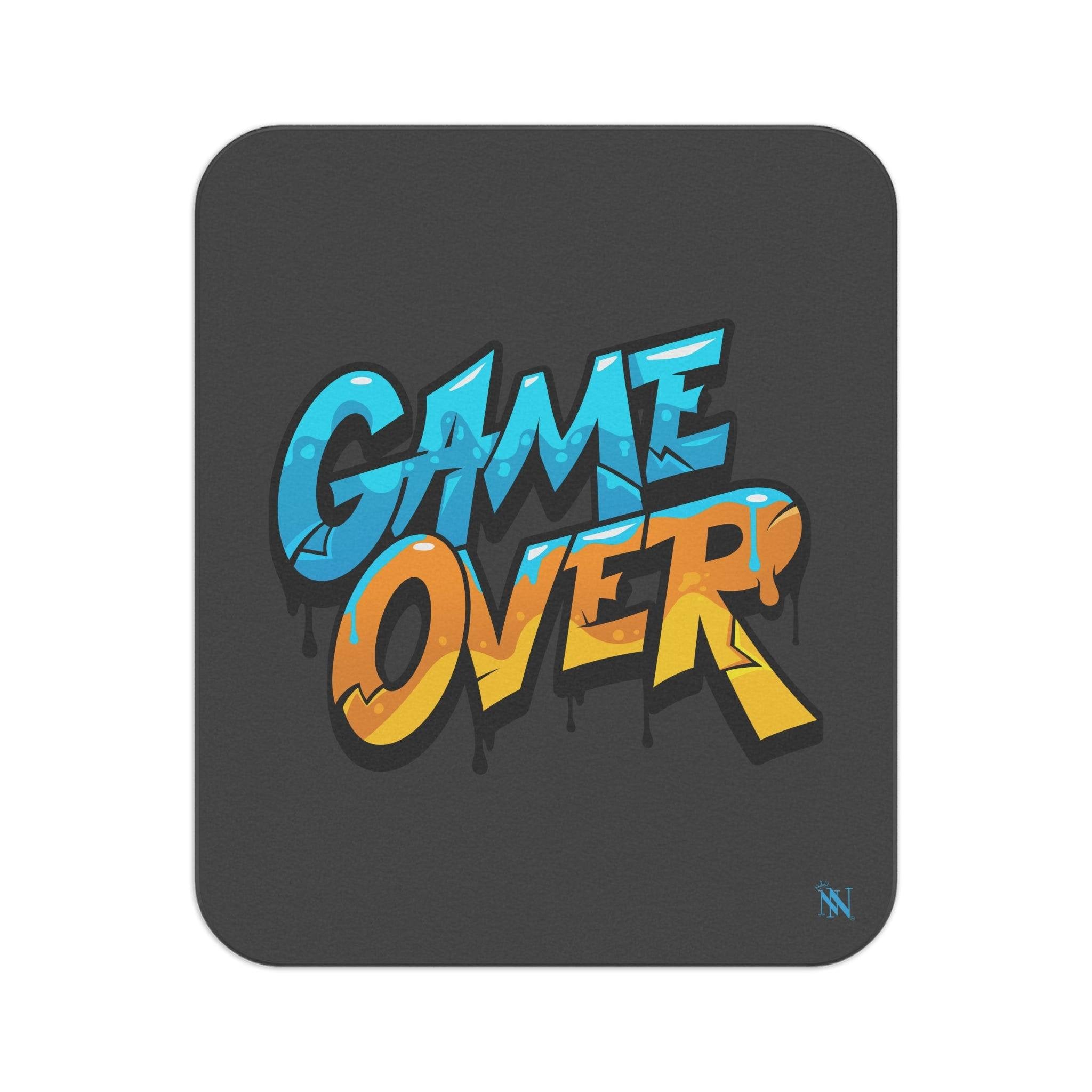 Dripping Game Over | Mix Match Fun-Flirty Lovers’ Water-Resistant Blankets