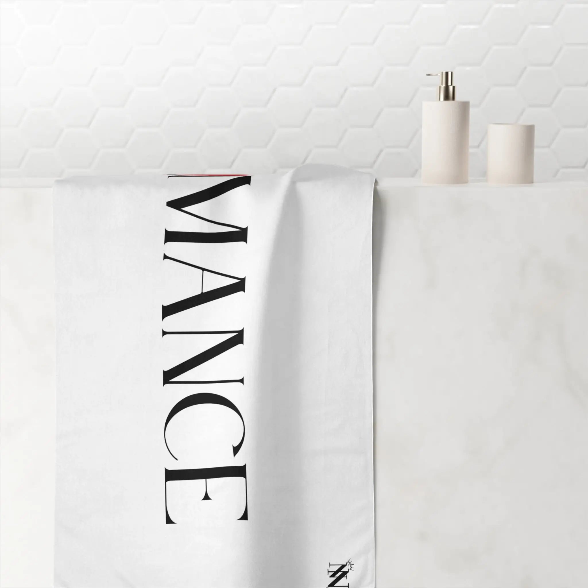Dripping Romance | Mix & Match XL Fun-Flirty Lovers’ Towels