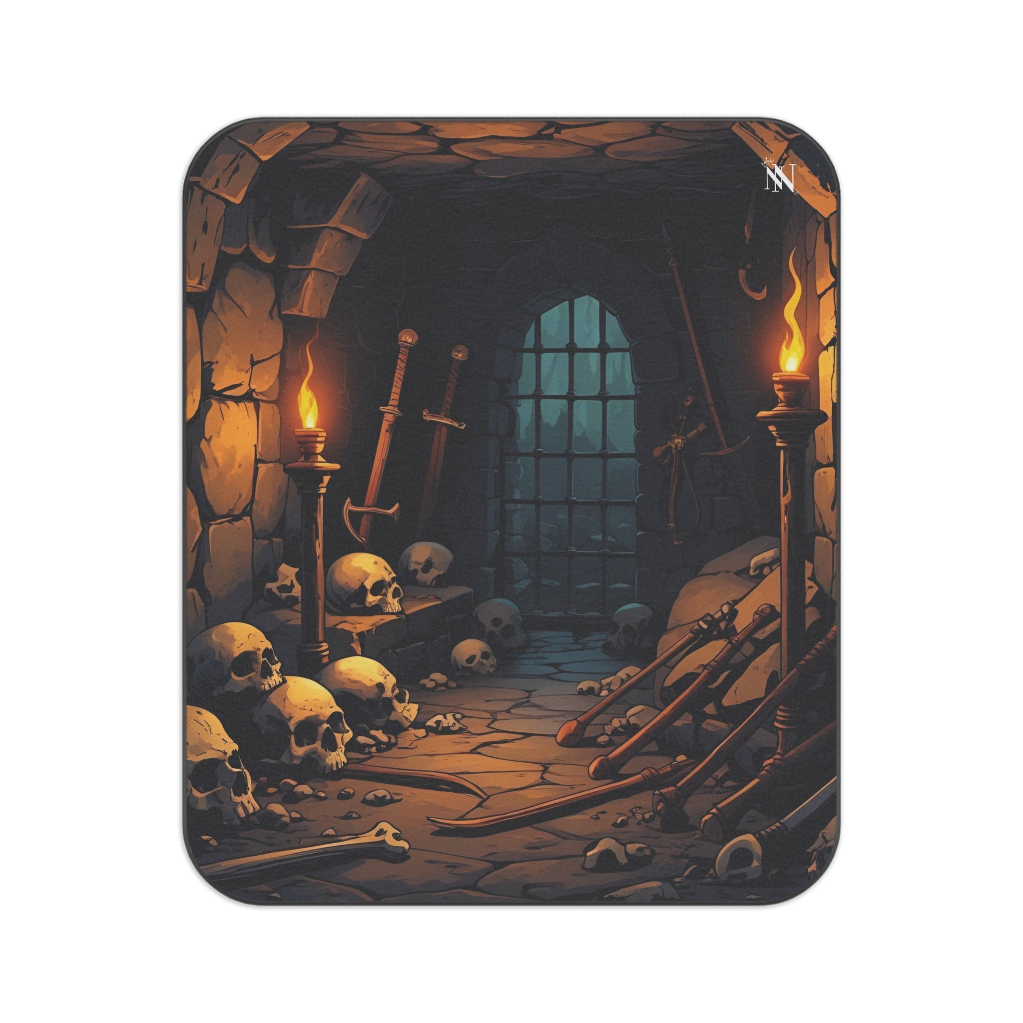 Dungeon Room Fantasy Roleplay | Mix Match Fun-Flirty Lovers’ Water-Resistant Blankets