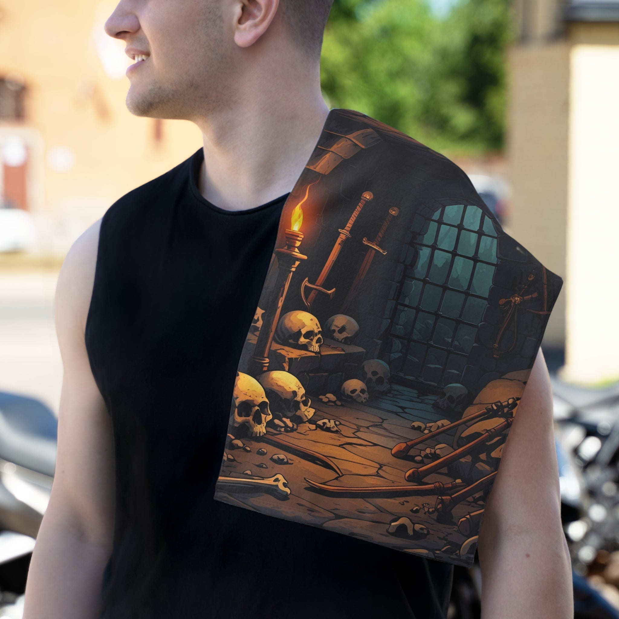 Dungeon Room Fantasy Roleplay | Mix & Match Soft Fun-Flirty Lovers’ Towels