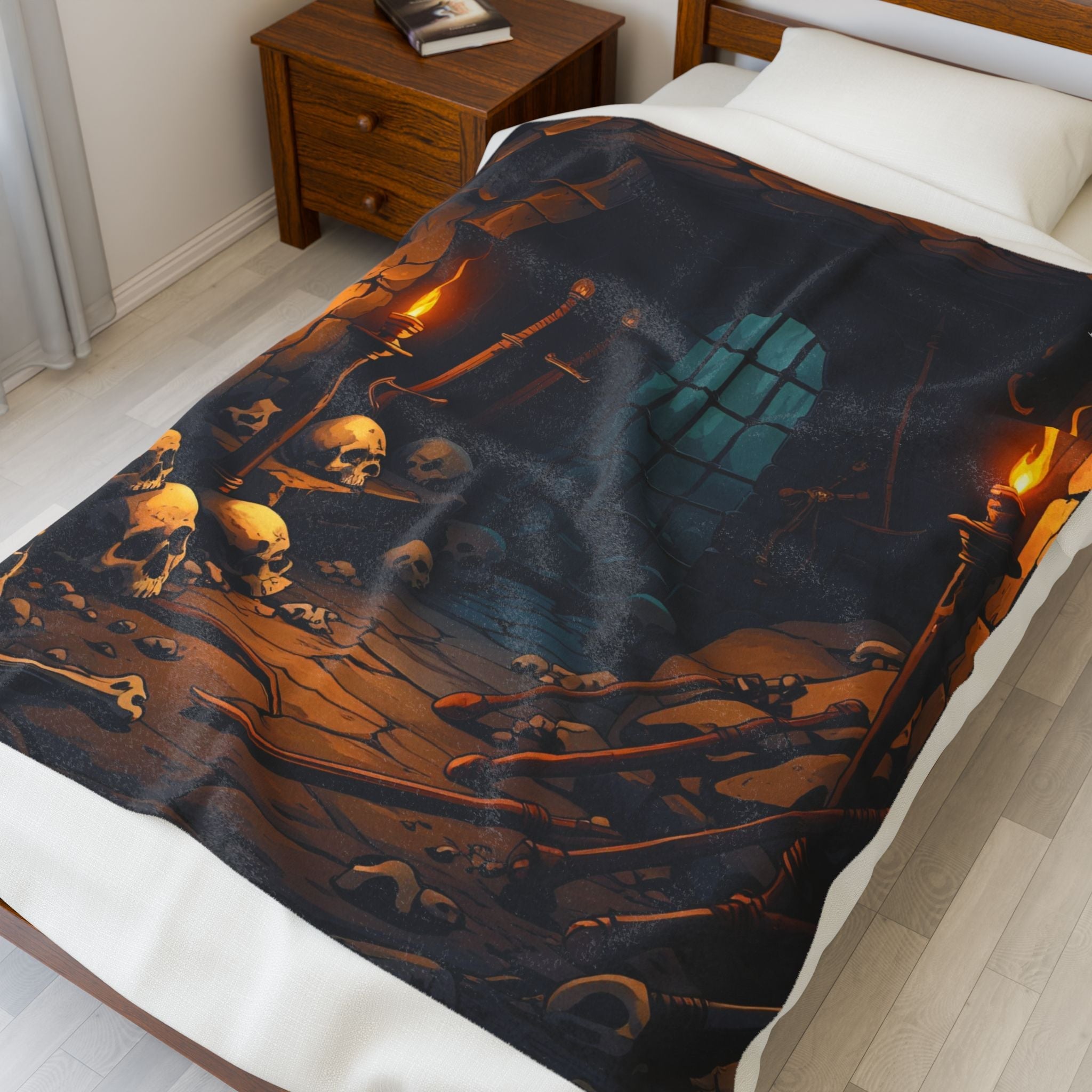 Dungeon Room Fantasy Roleplay | Mix & Match Soft Fun-Flirty Lovers’ Blankets