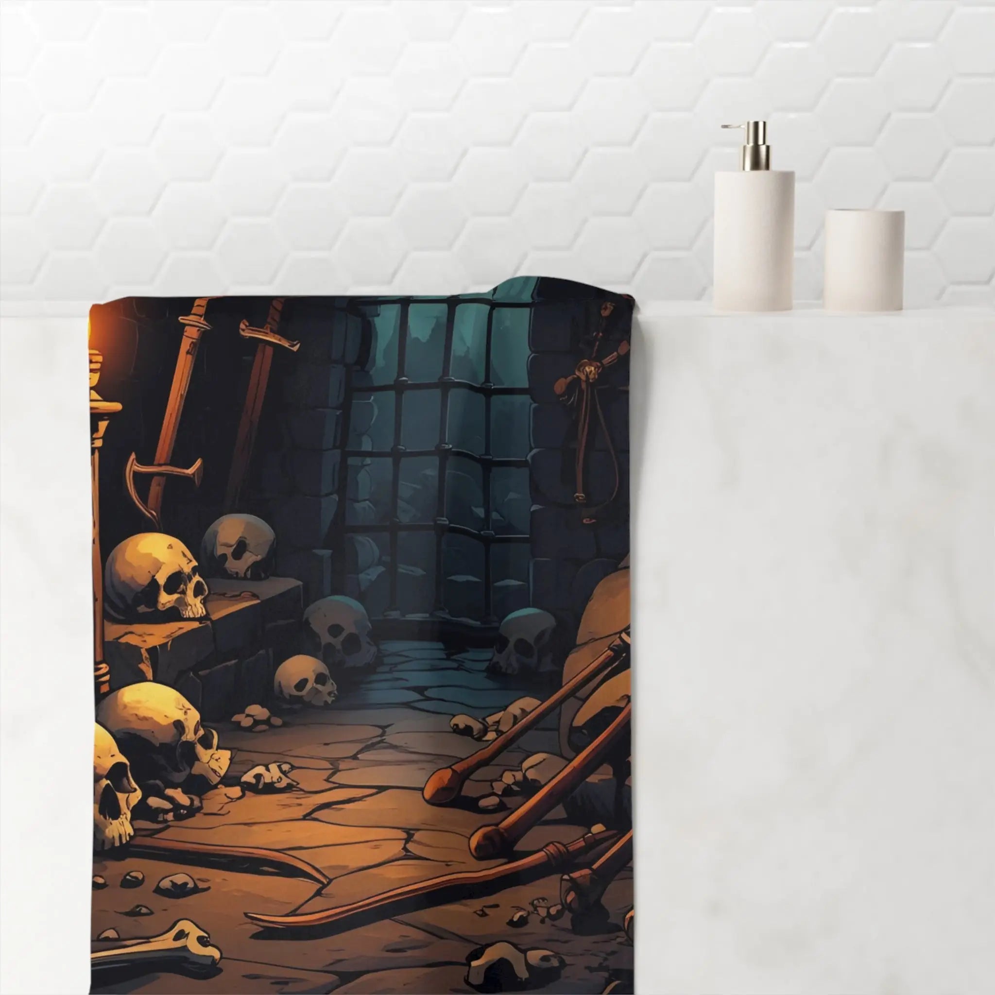 Dungeon Room Fantasy Roleplay | Mix & Match XL Fun-Flirty Lovers’ Towels