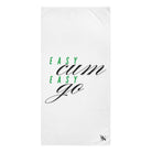 Easy Cum Easy Go | Mix & Match Naughty XL Fun-Flirty Lovers’ Towels