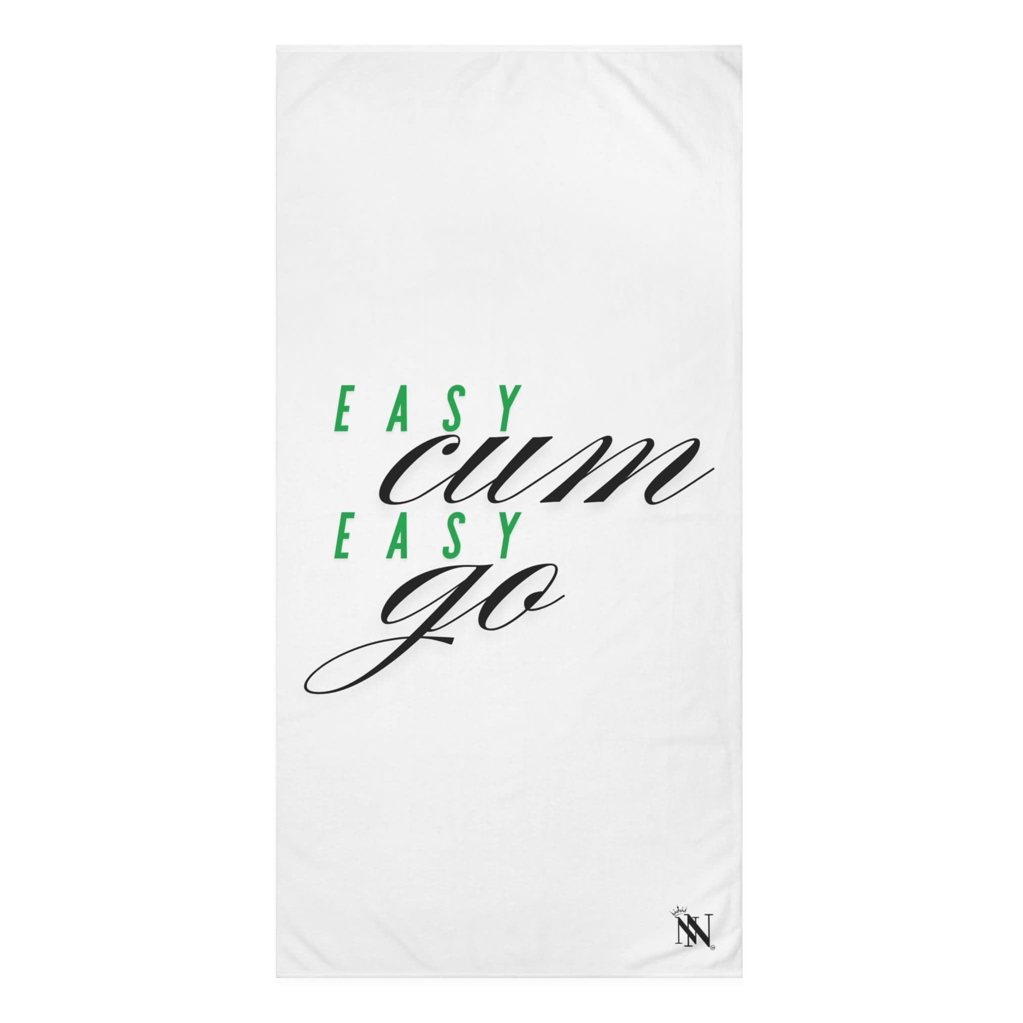 Easy Cum Easy Go | Mix & Match Naughty XL Fun-Flirty Lovers’ Towels