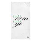 Easy Cum Easy Go | Mix & Match Naughty XL Fun-Flirty Lovers’ Towels