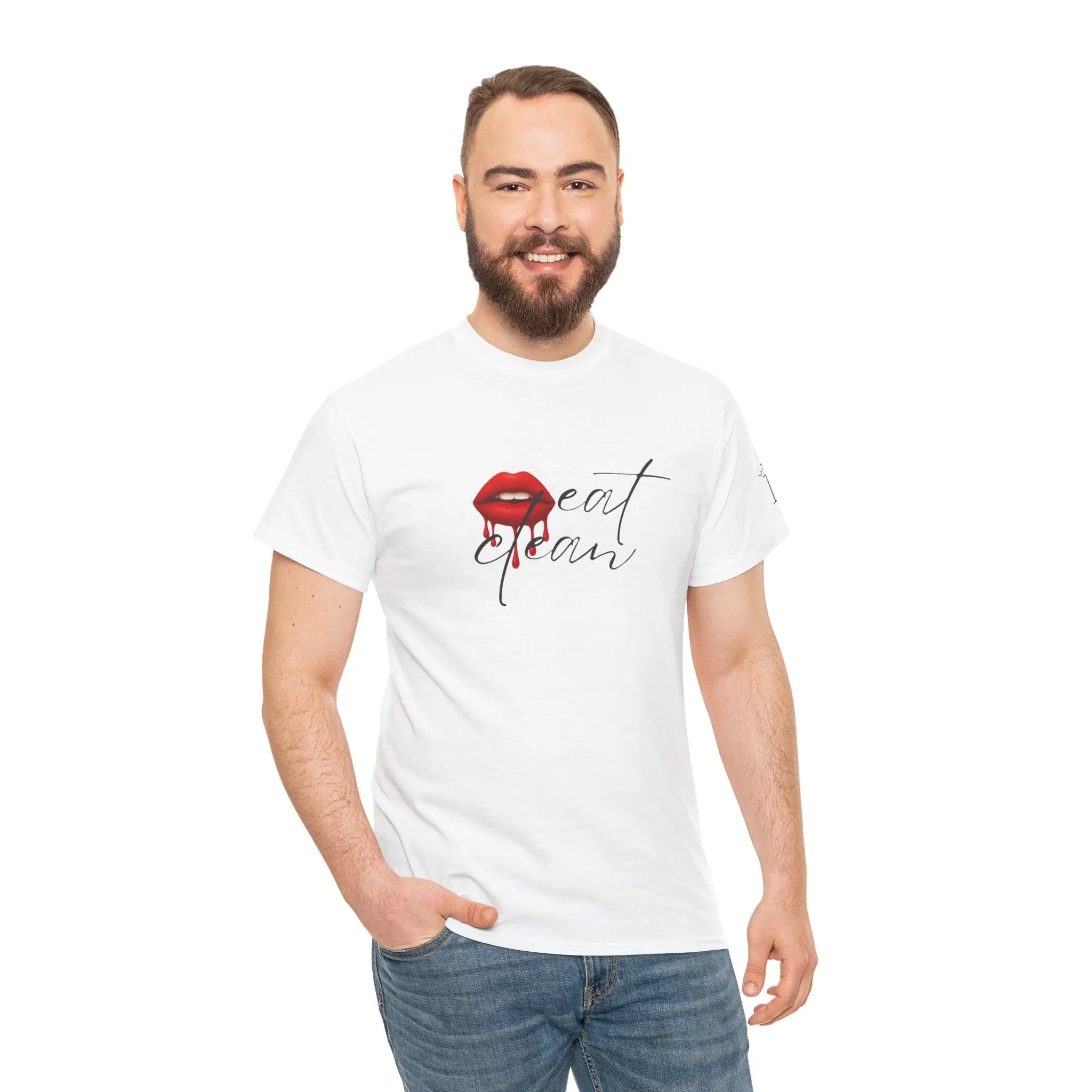 Eat Clean | Mix & Match Cotton Unisex Fun-Flirty Lovers’ T-Shirts
