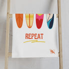 Eat Cum Surf Repeat | Mix & Match Classic Fun-Flirty Lovers’ Towels