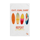Eat Cum Surf Repeat | Mix & Match Classic Fun-Flirty Lovers’ Towels