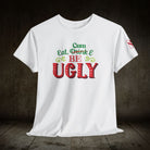 Eat Drink Be Ugly Christmas | Mix & Match 100% Cotton Unisex Fun-Flirty Lovers’ Tees
