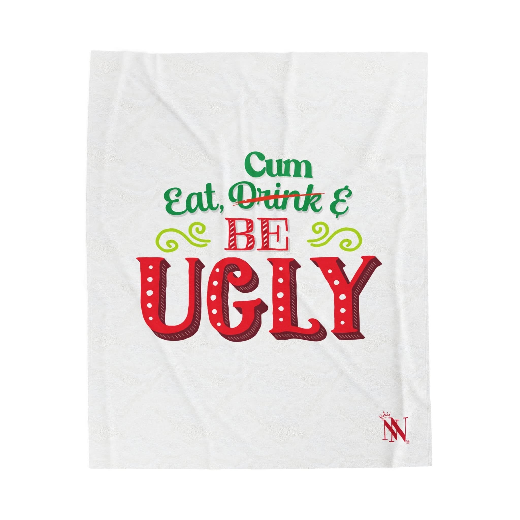 Eat Drink Be Ugly | Mix & Match Fun-Flirty Lovers’ Blankets