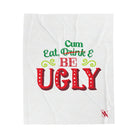 Eat Drink Be Ugly | Mix & Match Fun-Flirty Lovers’ Blankets